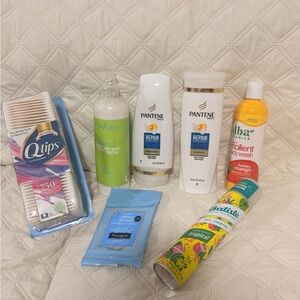 Bundle Pantene Repair Hair Care Set with body wash and body lotion